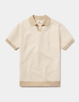 Robles Knit Jacquard Polo