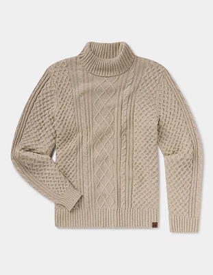 Cable Knit Rollneck Sweater