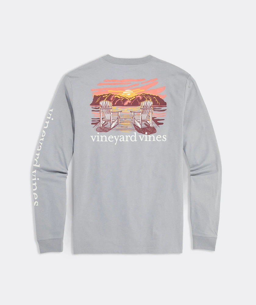 Adirondack Sunset Long Sleeve Tee