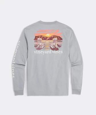 Adirondack Sunset Long Sleeve Tee