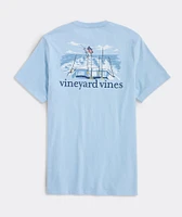 Usa Marlin Fishing Short Sleeve Tee