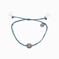Silver Compass Blue