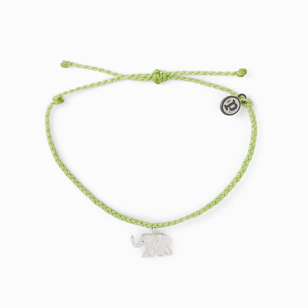 Elephant Doublemint Silver Bracelet