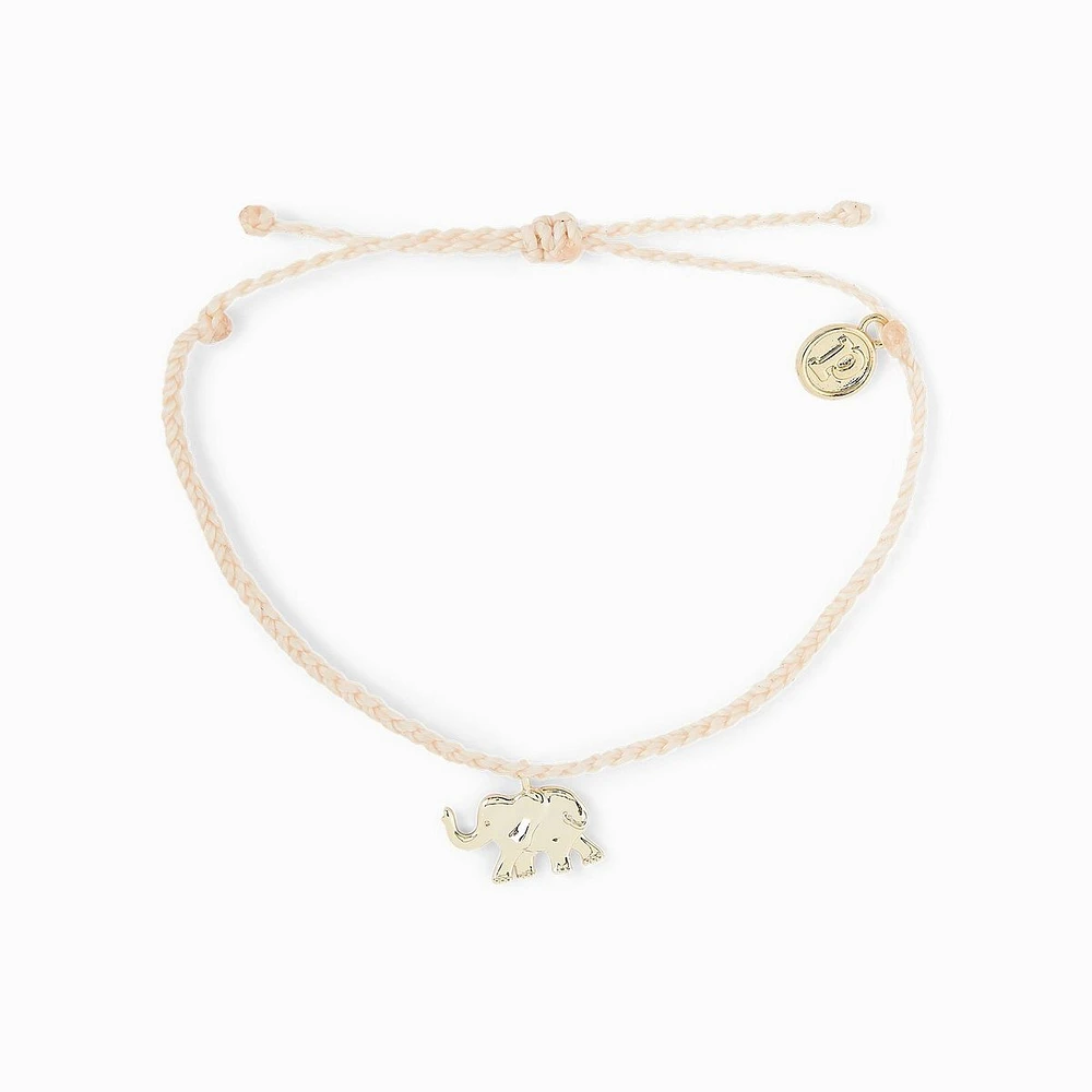 Elephant Vanilla Gold Bracelet
