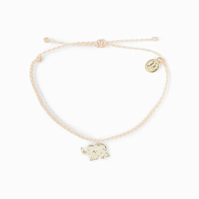 Elephant Vanilla Gold Bracelet