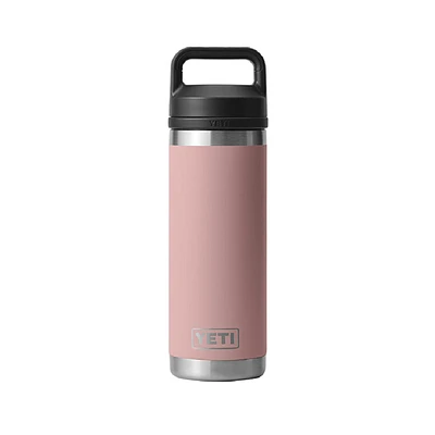 Rambler 18 oz Bottle Chug Sandstone Pink