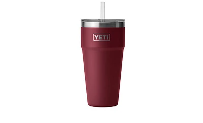 Rambler 26 Oz Straw Cup Harvest Red