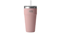 Rambler 26 oz Straw Cup Sandstone Pink