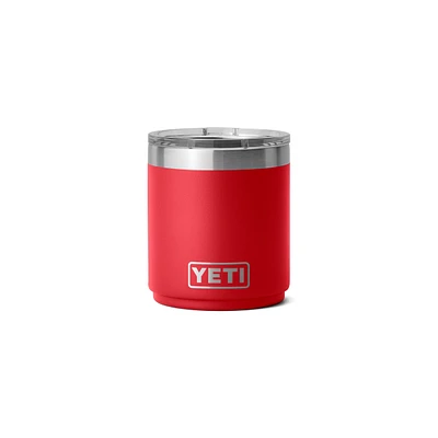 Rambler 10 oz Lowball 2.0 Rescue Red