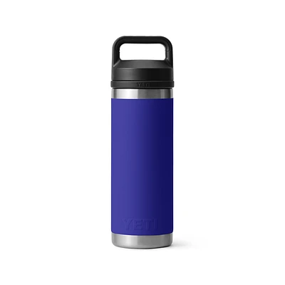 Rambler 18 oz Bottle Chug Offshore Blue