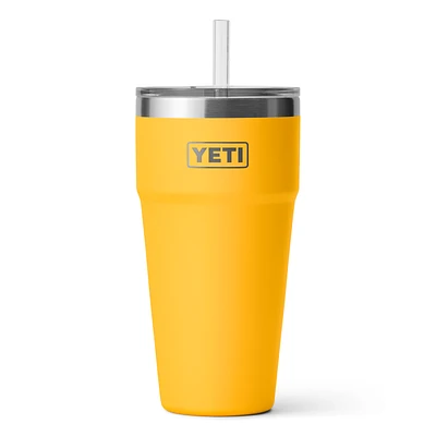 Rambler 26 oz Straw Cup Alpine Yellow
