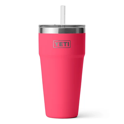 Rambler 26 oz Straw Cup Bimini Pink