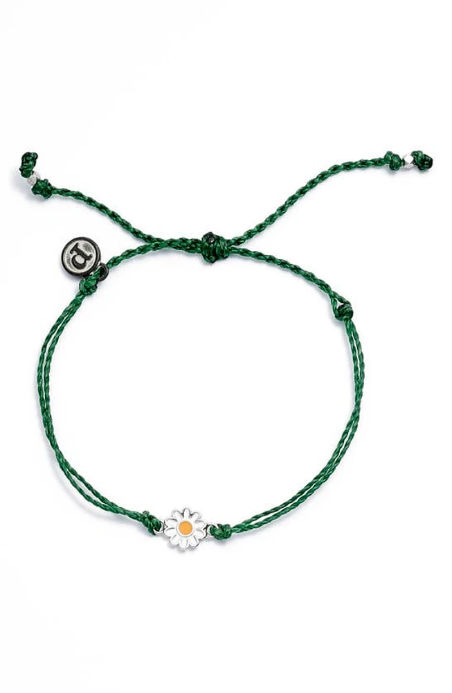 Silver Daisy Bracelet
