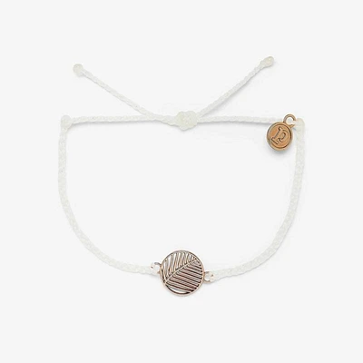 Havana Rose Gold Bracelet White