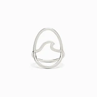 Large Wave Ring - Size 6