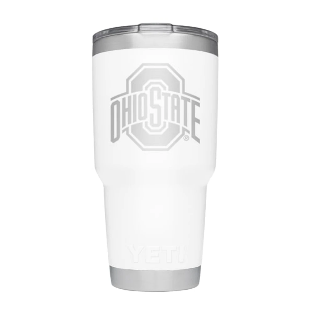 Rambler 30 oz White - Ohio State