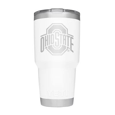 Rambler 30 oz White - Ohio State