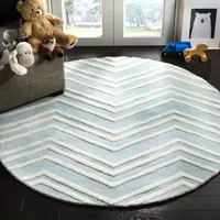 Safavieh Kids Collection Donal Geometric Round Area Rug