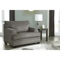 Signature Design by Ashley® Dorsten Chair and a Half in Slate Gray