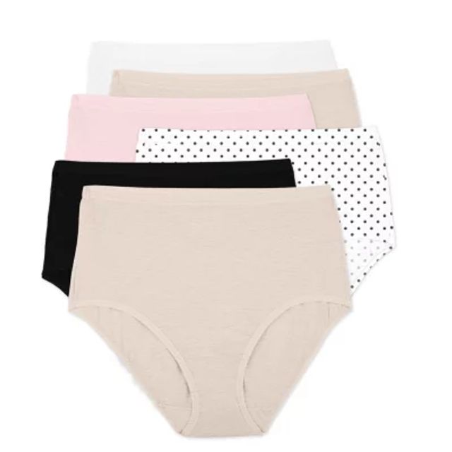 Fruit Of The Loom 5-Pack Womens Breathable Low-Rise Brief Panties - 5DBL5F0