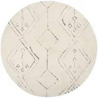 Safavieh Casablanca Collection Claud Geometric Round Area Rug