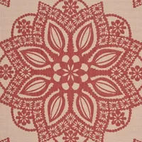 Safavieh Courtyard Collection Kimberly Oriental Indoor/Outdoor Area Rug