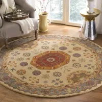 Safavieh Heritage Collection Bryony Oriental Round Area Rug