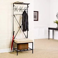 Hall Tree Storage Rack