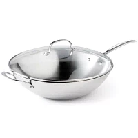 Cuisinart® 14" Stainless Steel Stir Fry Pan