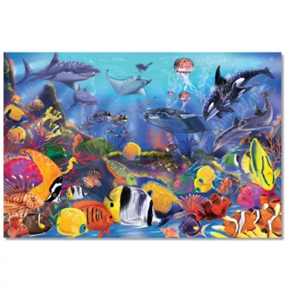 Melissa & Doug 48-Pc Underwater Floor Puzzle Puzzle