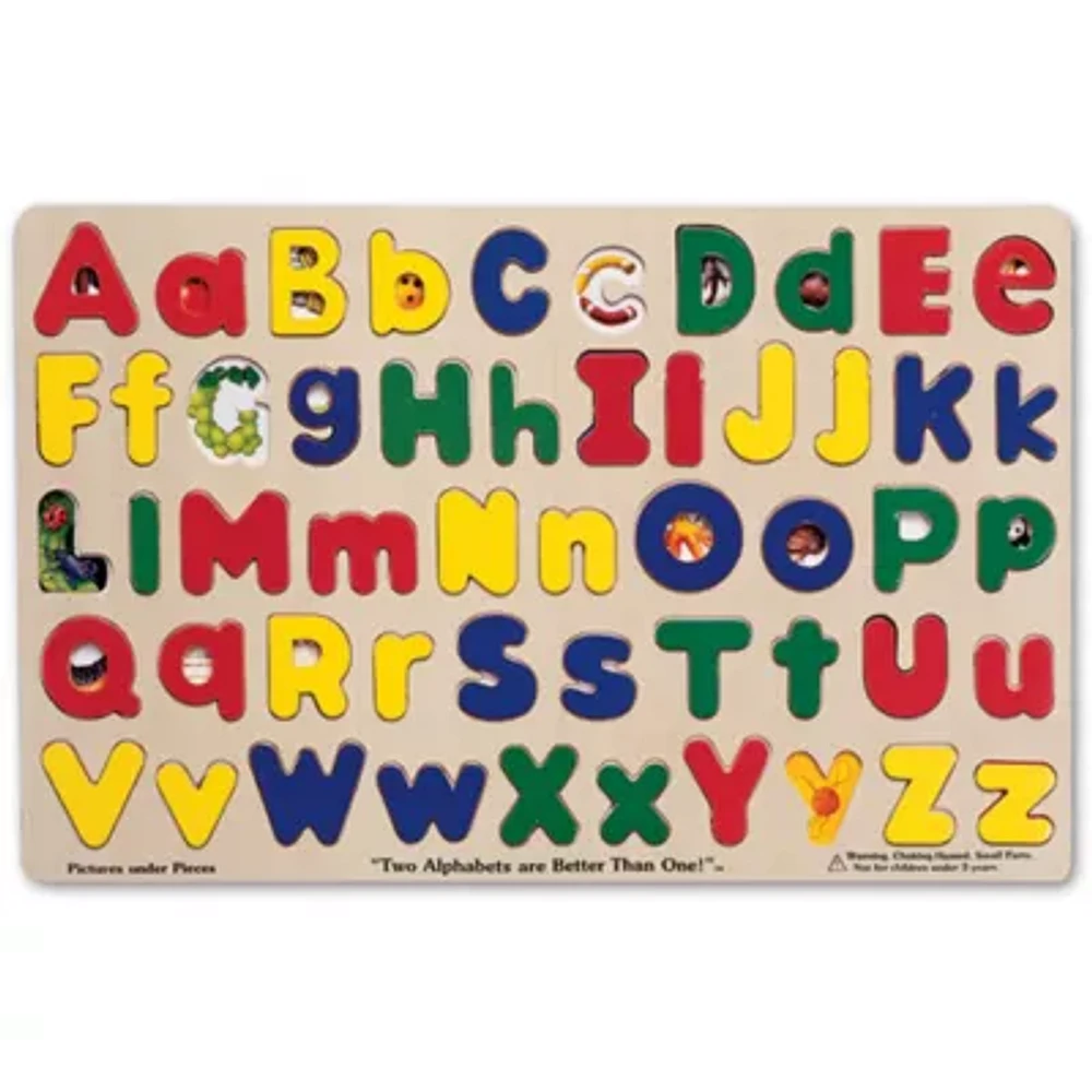 Melissa & Doug Upper & Lowercase Alphabet