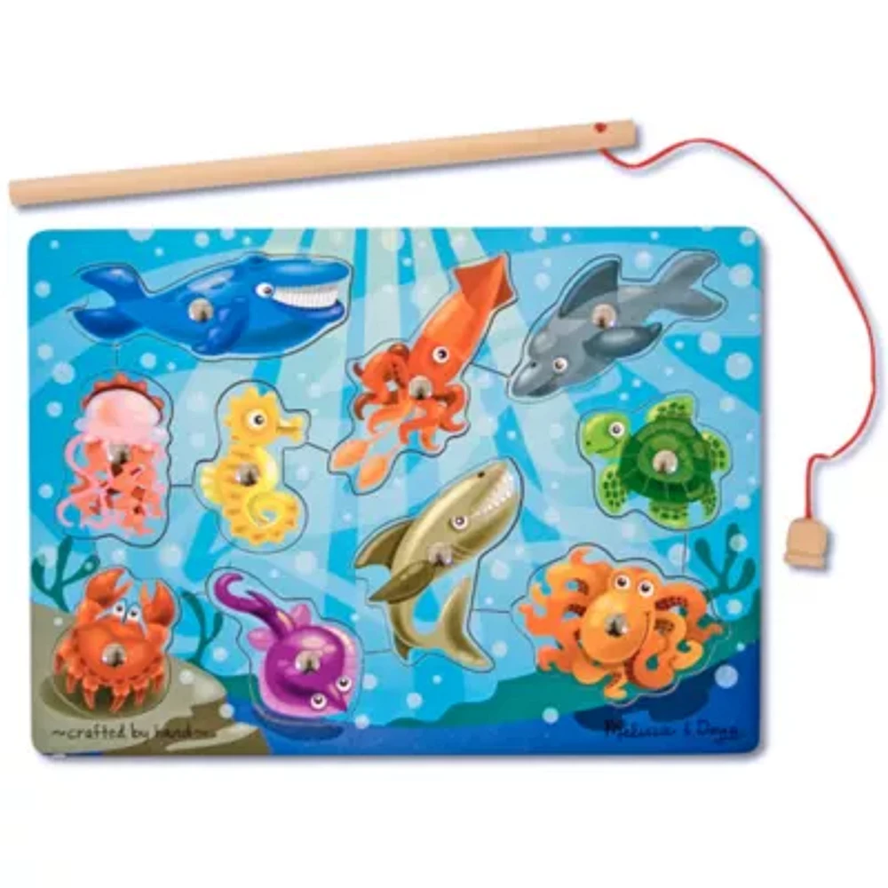 Melissa & Doug Fishing Magnetic Puzzle Game