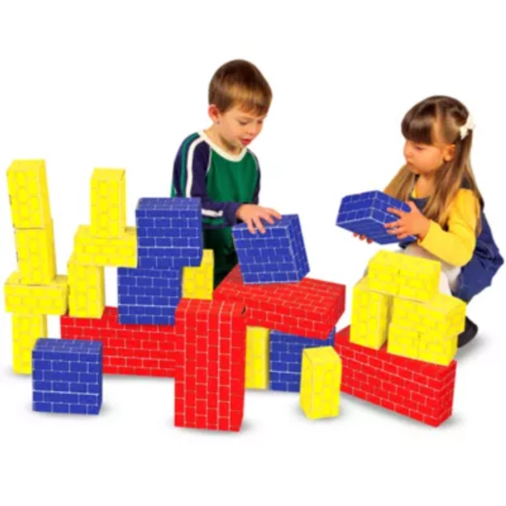 Melissa & Doug 24-Pc Jumbo Cardboard Blocks