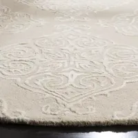 Safavieh Glamour Collection Aubrey Damask Round Area Rug