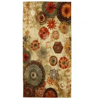 Mohawk Home Strata Caravan Medallion Abstract Printed Indoor Rectangular Accent Rug