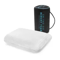 Sensorpedic On The Go Travel Memory Foam Pillow