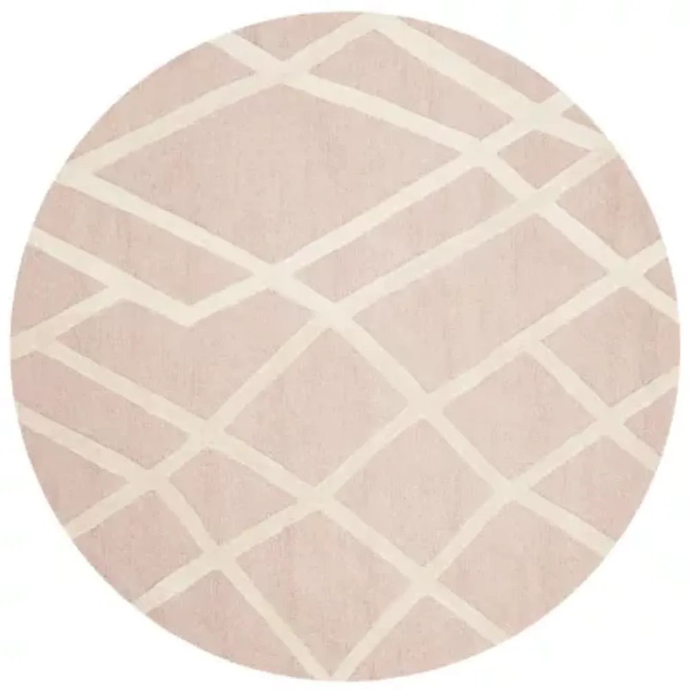 Safavieh Kids Collection Aubree Geometric Round Area Rug