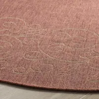 Safavieh Courtyard Collection Kiaran Floral Indoor/Outdoor Runner Rug