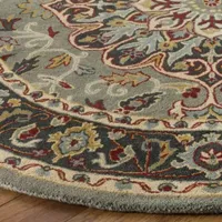 Safavieh Heritage Collection Raeburn Oriental Round Area Rug