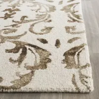 Safavieh Dip Dye Collection Mihail Floral Runner Rug