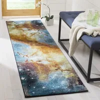 Safavieh Galaxy Collection Kimbra Geometric Runner Rug