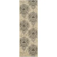 Safavieh Courtyard Collection Dedrick Medallion Indoor/Outdoor Runner Rug