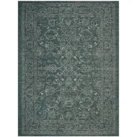 Safavieh Courtyard Collection Clarissa Oriental Indoor/Outdoor Square Area Rug