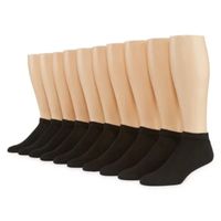 Hanes FreshIQ Mens 10 Pair Low Cut Socks