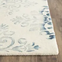 Safavieh Dip Dye Collection Durward Floral Square Area Rug