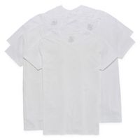 Stafford Super Soft Mens 4 Pack Short Sleeve Crew Neck T-Shirt