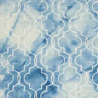 Safavieh Dip Dye Collection Serafim Geometric Runner Rug