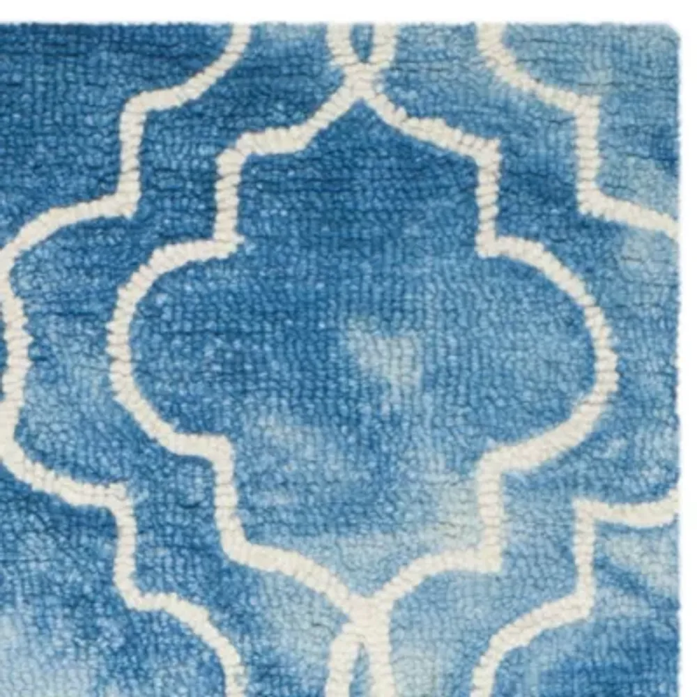 Safavieh Dip Dye Collection Serafim Geometric Runner Rug