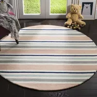 Safavieh Kids Collection Jocelyne Geometric Round Area Rug