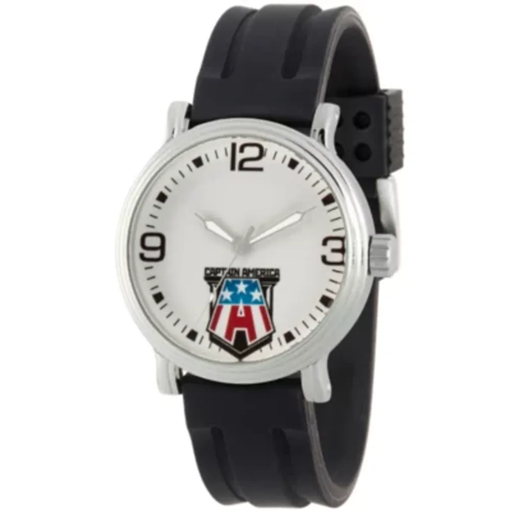 Captain America Men's Watch | Marvel Avengers Watch | Clock | Quartz  Wristwatches - Disney - Aliexpress